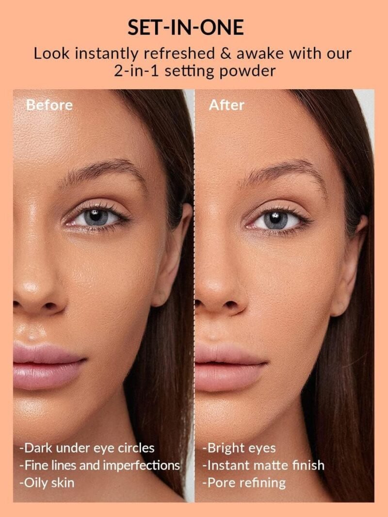 Insta-Ready Face & Under Eye Setting Powder Duo - Image 3