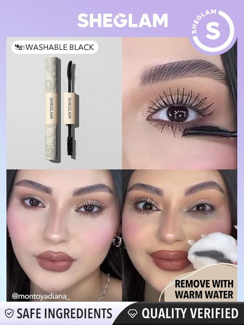 Sheglam 2 in 1 Volume & Length Mascara - Image 5