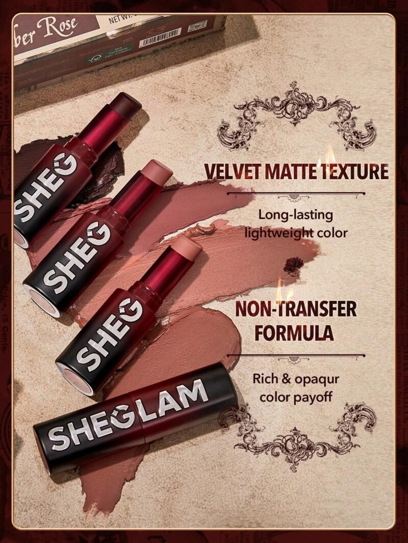 Dynamatte Boom Long-Lasting Matte Lipstick (Ember Rose Ver)-Cherish You - Image 4