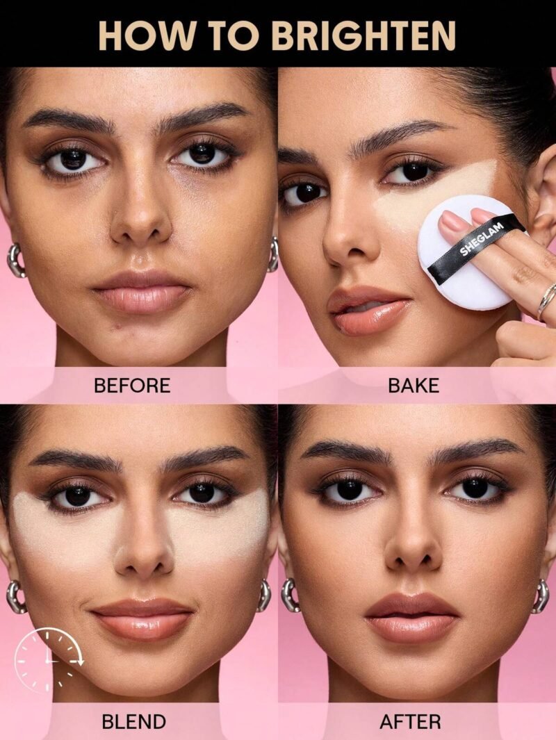 Baked Glow Setting Powder-Bubblegum - Image 2