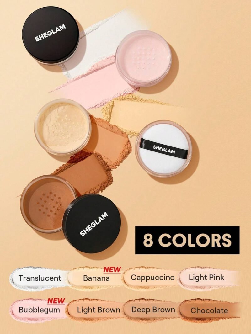 Baked Glow Setting Powder-Bubblegum - Image 4