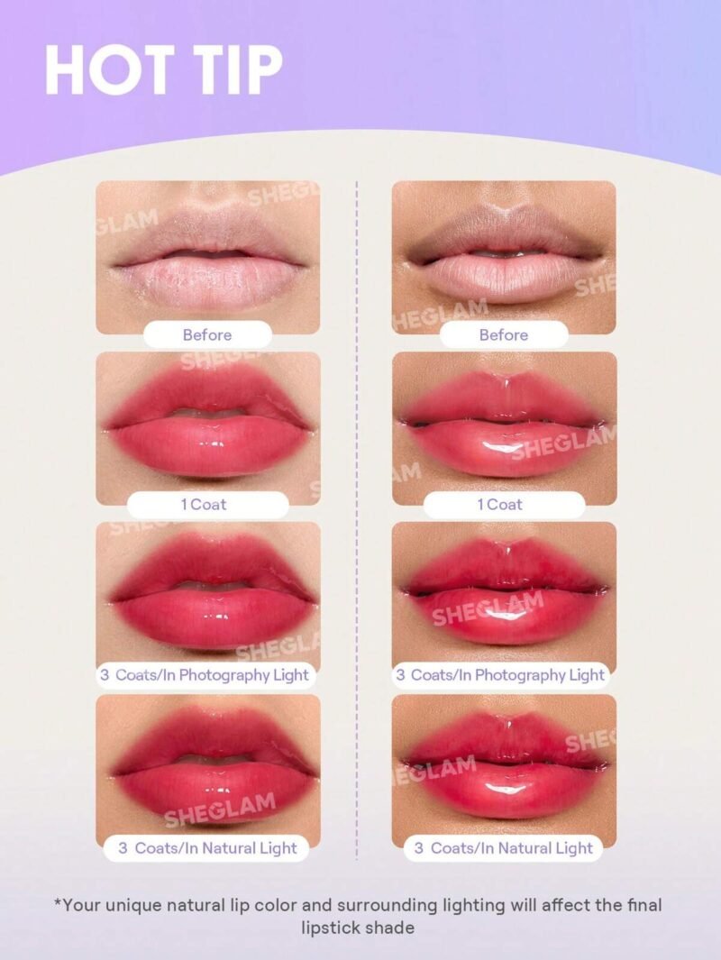 SHEGLAM Booster Shine Plumping Lip Gloss - Image 5