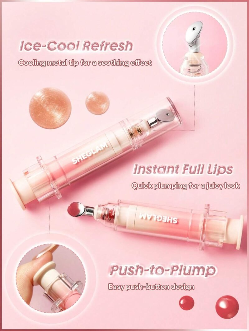 SHEGLAM Booster Shine Plumping Lip Gloss - Image 2
