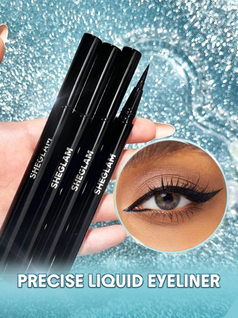 Pro Precision Waterproof Liquid Eyeliner-Black - Image 2
