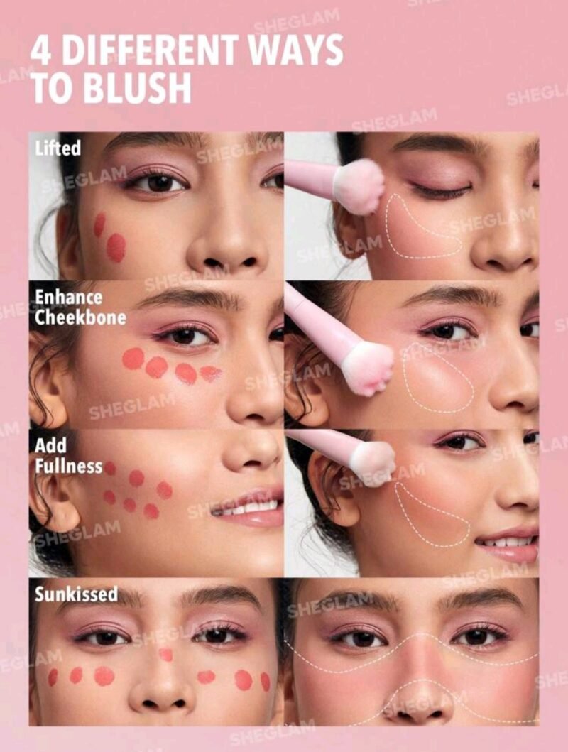 SHEGLAM Color Bloom Liquid Blush Brush - Image 4