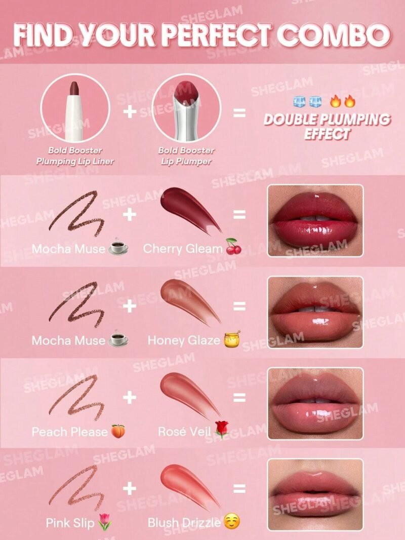 Bold Booster Lip Plumper-Honey Glaze - Image 4