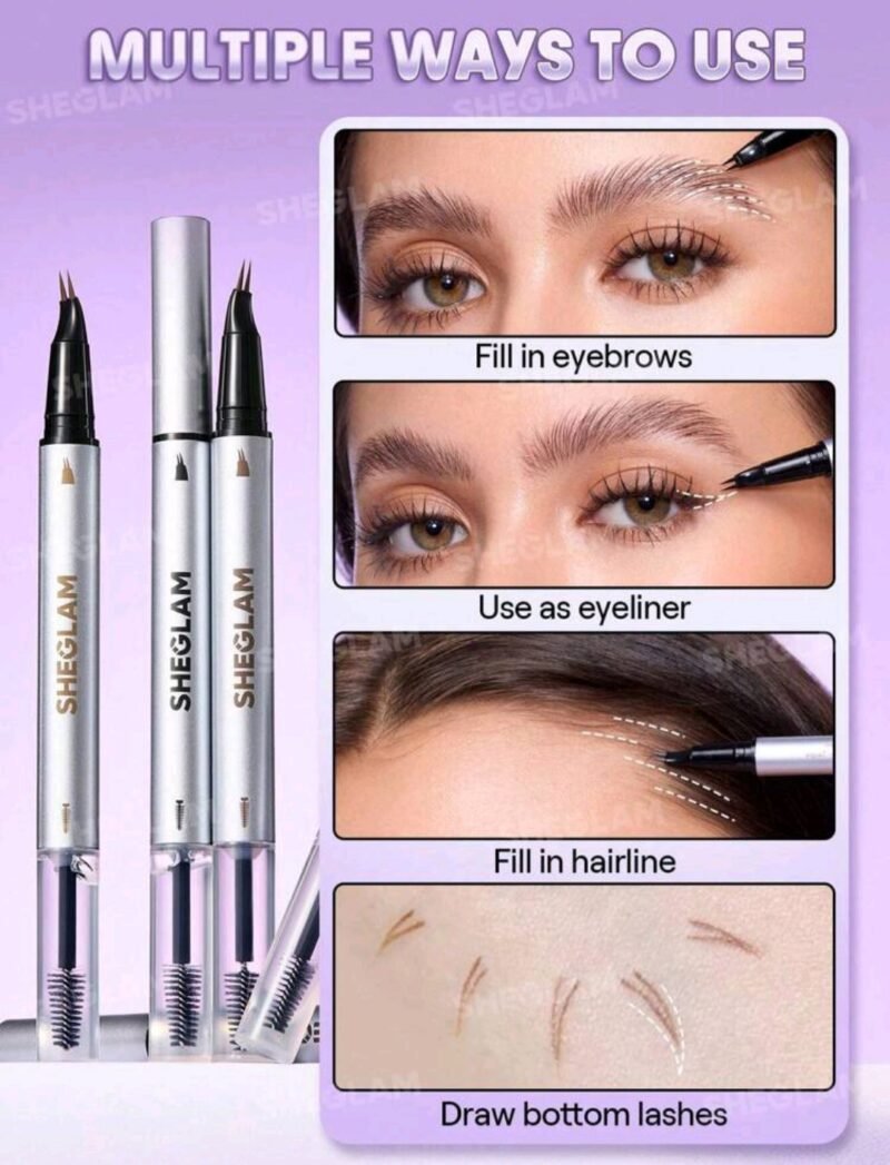 Real Flow Laminating Brow Pen-Chocolate - Image 3