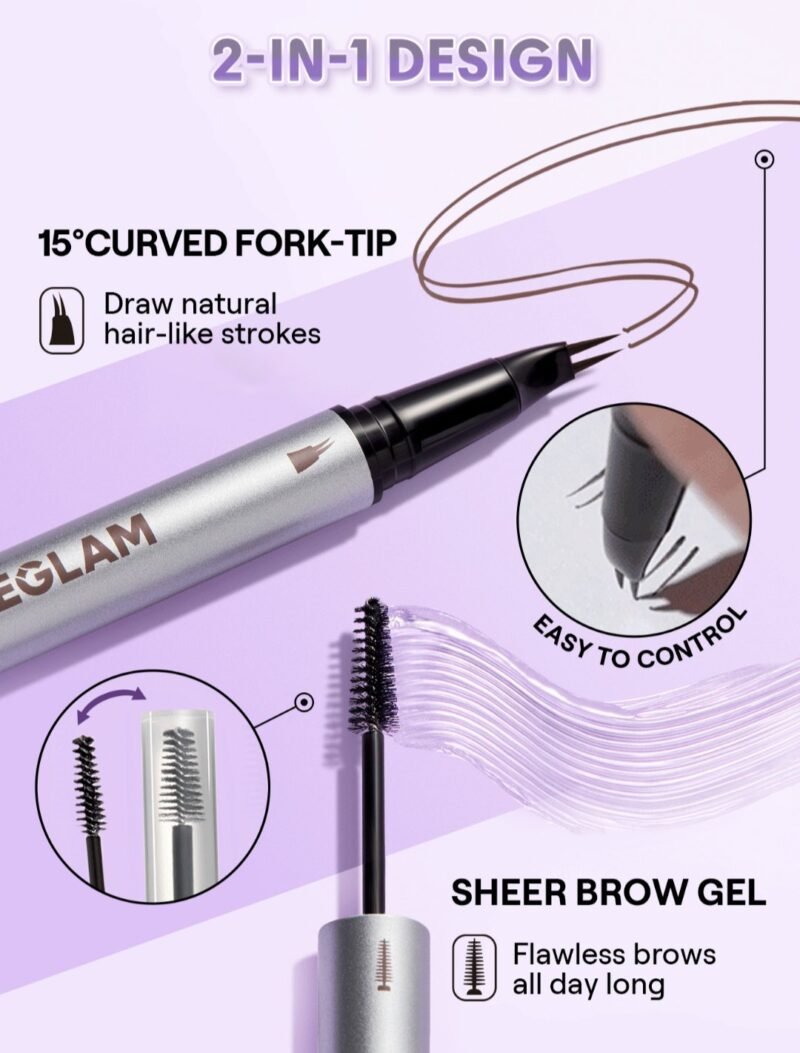 Real Flow Laminating Brow Pen-Chocolate - Image 5