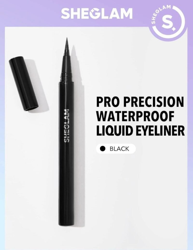 Pro Precision Waterproof Liquid Eyeliner-Black