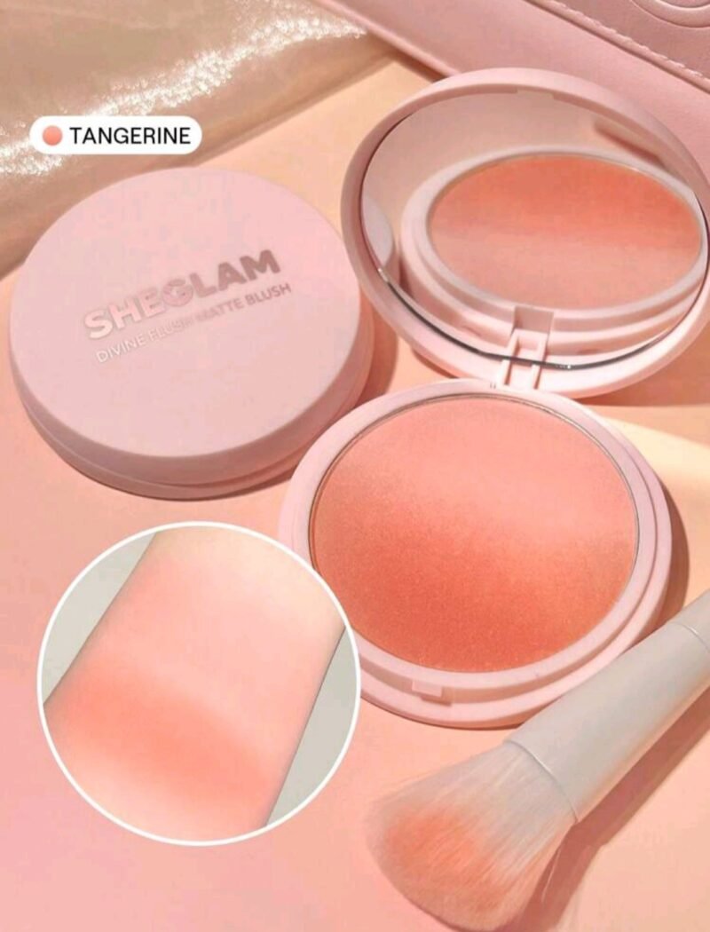 Lightweight Matte Blush-Tangerine