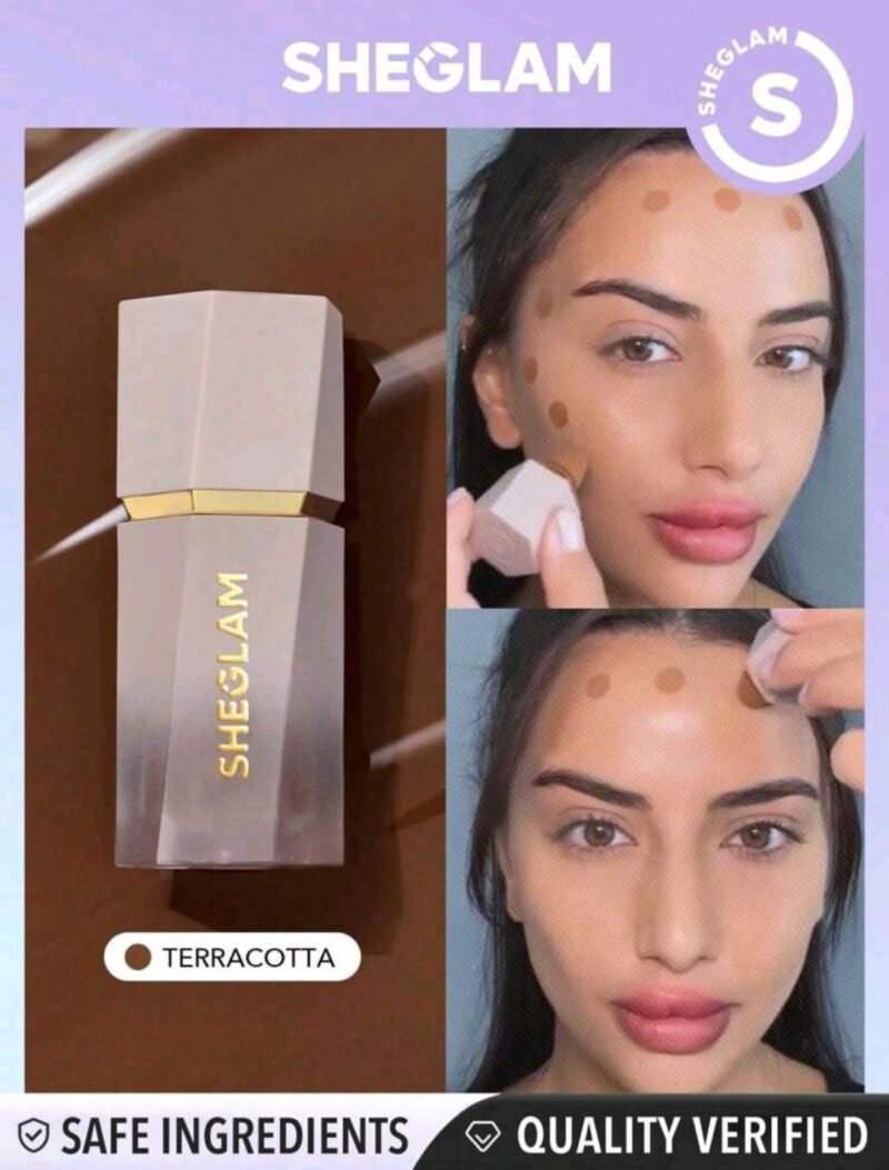 Sun Beam Matte Liquid Contour Bronzer-Terracotta - Image 2
