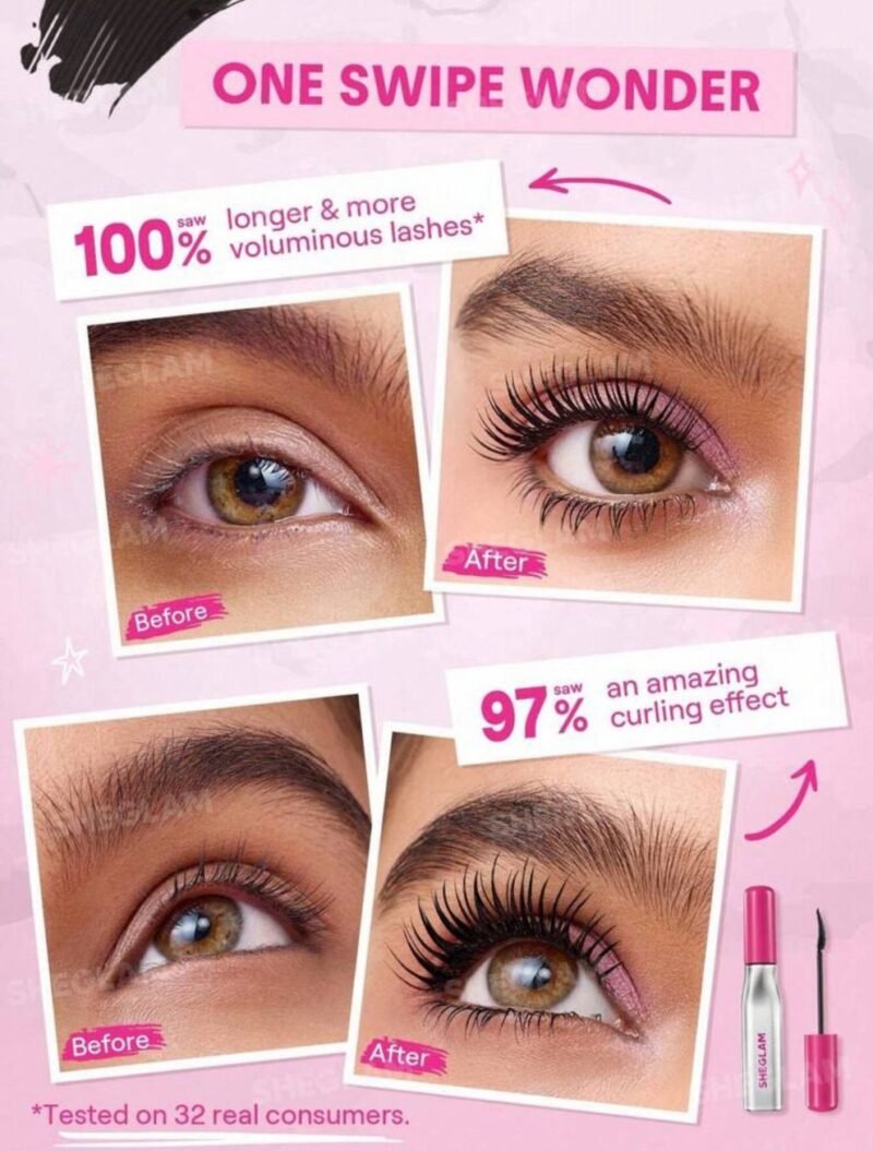 SHEGLAM Lashlighter Up & Out Mascara - Image 6
