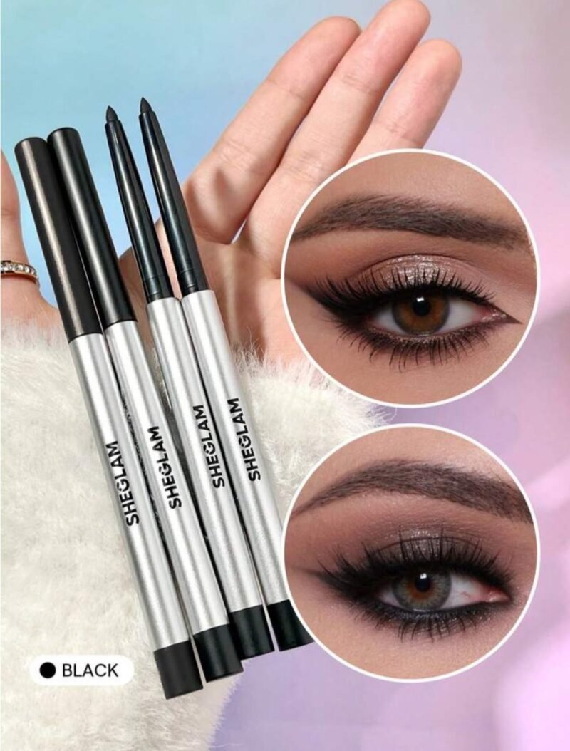 SHEGLAM On-Line Creamy Eyeliner- Waterproof Matte Gel Pencil Smudge - Image 2