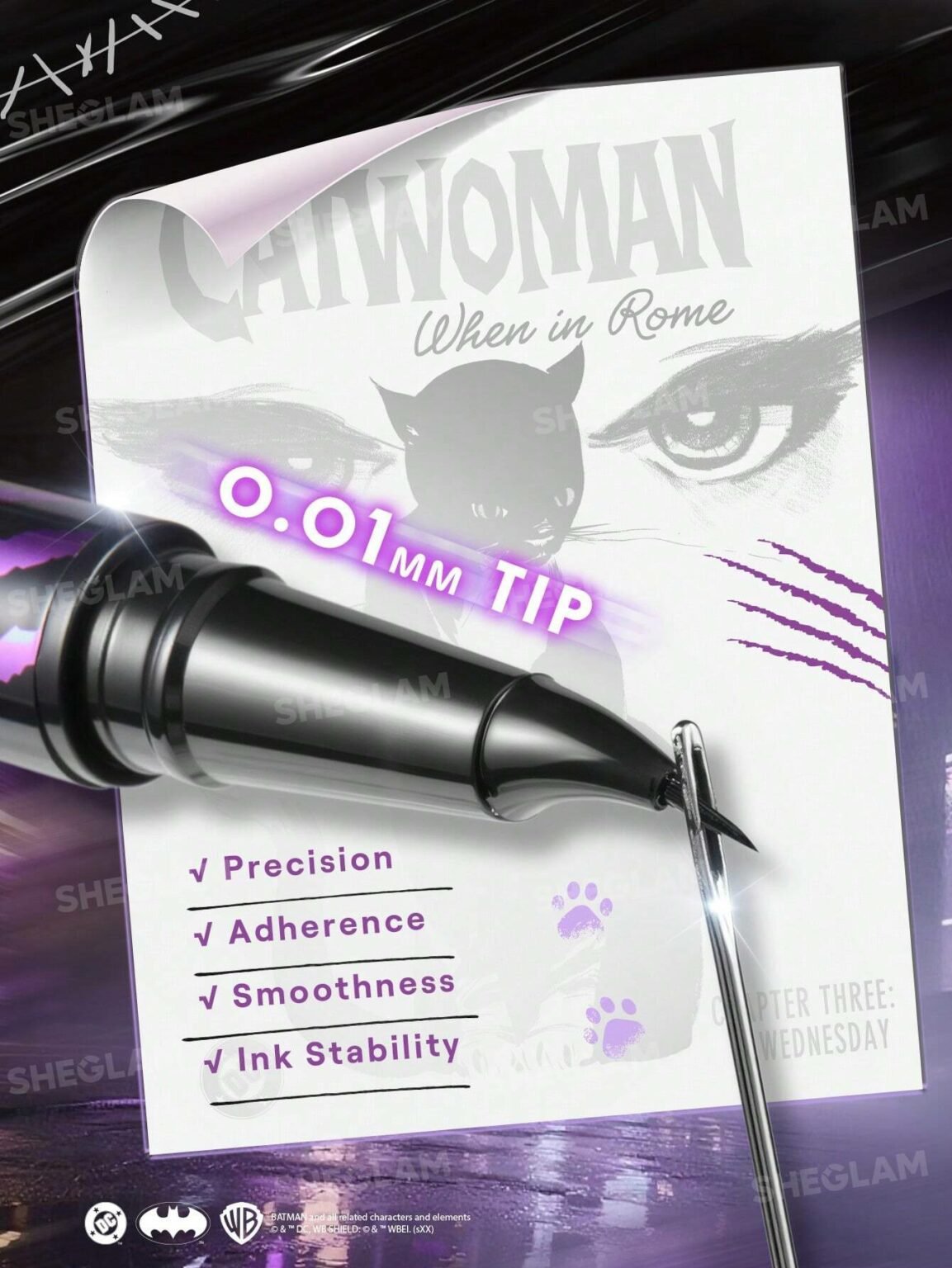 SHEGLAM CATWOMAN™ Meow Eyeliner - Image 6