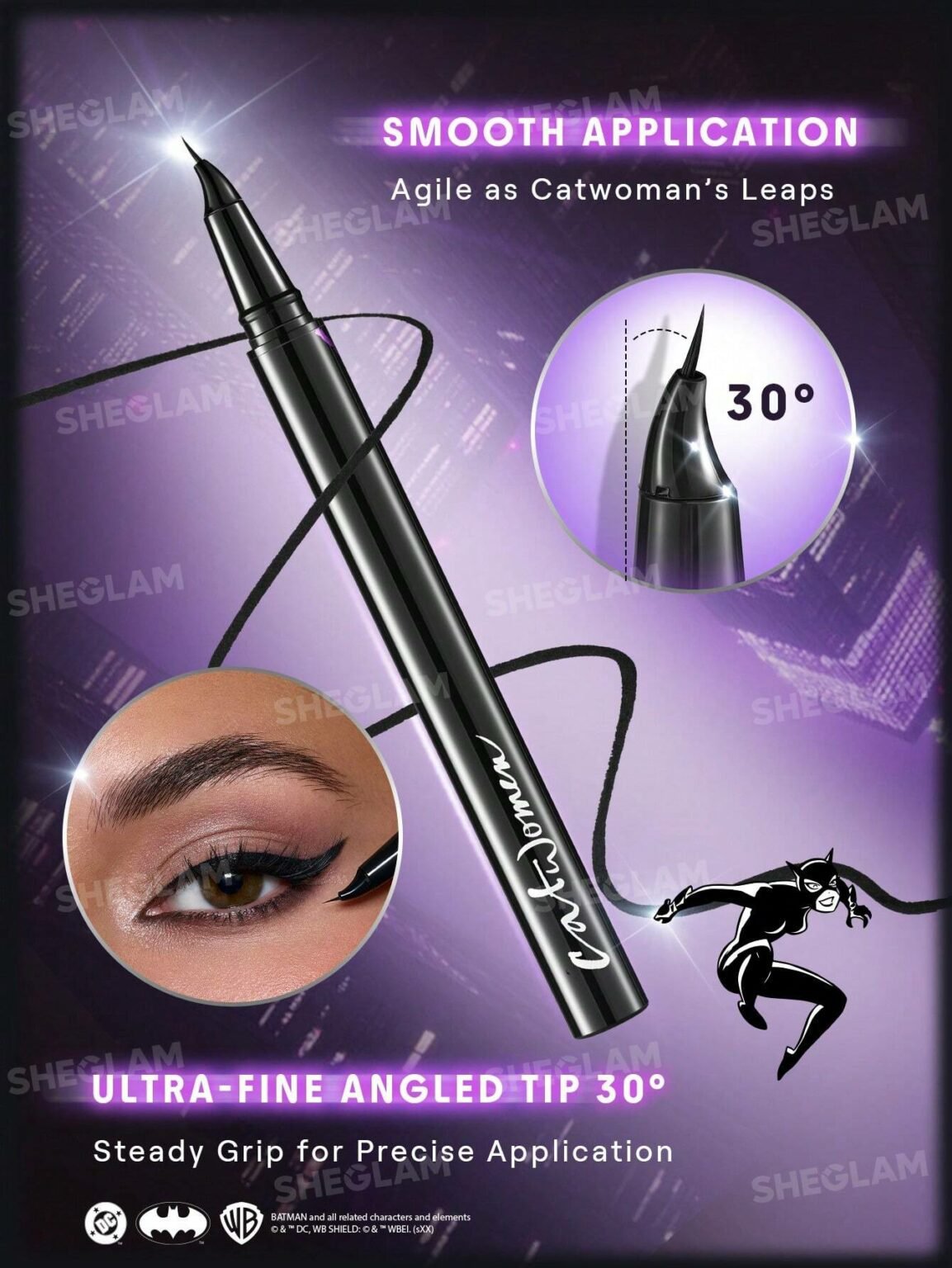 SHEGLAM CATWOMAN™ Meow Eyeliner - Image 2