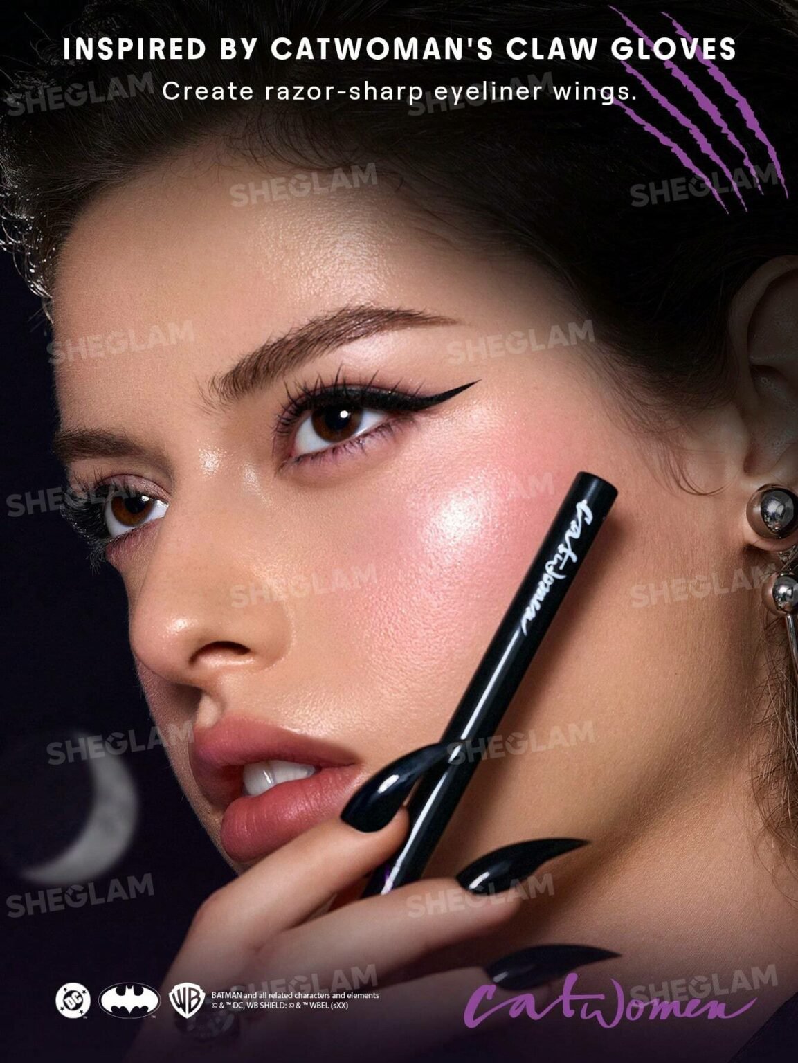 SHEGLAM CATWOMAN™ Meow Eyeliner - Image 4